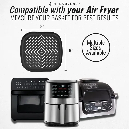 Miniatura 4 de Accesorios para freidora de aire XXL compatibles con Ninja Foodi, Cuisinart, Gowise, Instant Pot, Kalorik, Power XL, parrilla PowerXL + más