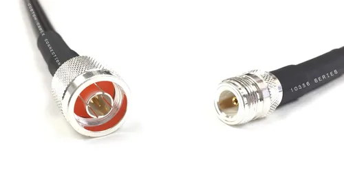 Miniatura 4 de Custom Cable Connection 1 pie LMR-400 N macho a N hembra extensión Times Microondas LMR400 50 Ohm cable coaxial de baja pérdida de antena para radio