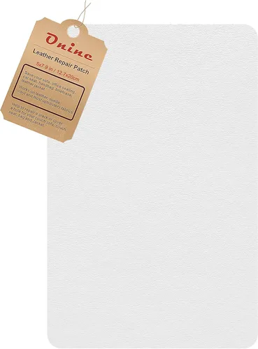 Miniatura 8 de ONine - Parche de reparación de cuero, parche autoadhesivo para sofá, piel antiarañazos, disponible de 5 x 7,9 pulgadas, despegar y pegar