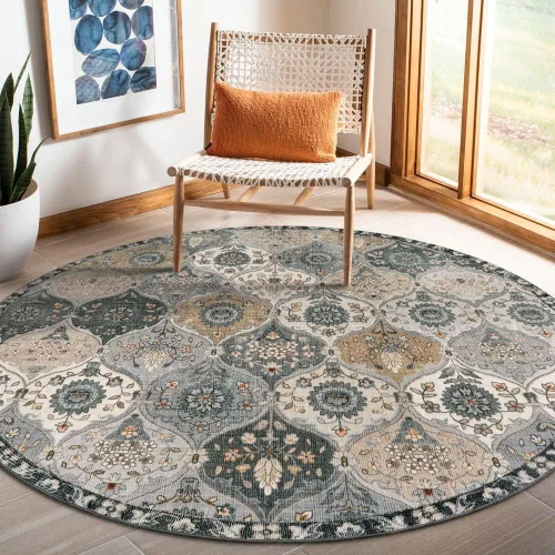 Miniatura 59 de Lahome - Alfombra de marroquí tejida, alfombra para cocina, pasillo, antideslizante, pasillo para entrada, pasillo de lavadero, dormitorio, 274 x
