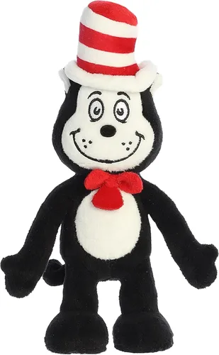 Aurora® Whimsical Dr. Seuss™ - Animal de peluche con armadura de gato en el sombrero, con licencia oficial para juegos imaginativos, perfecto para