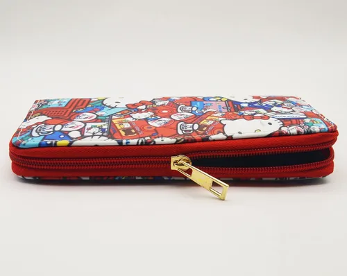 Miniatura 4 de Cartera larga Sanliou, Gatito rojo, Cqb-kitty 6c