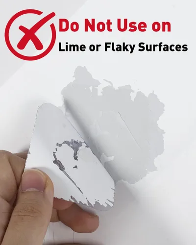 Miniatura 3 de Uniclife 10 ganchos autoadhesivos para fotos, 26.5 libras, carga sin taladro, adhesivos resistentes sin clavos, ganchos de pared sin clavos, ganchos