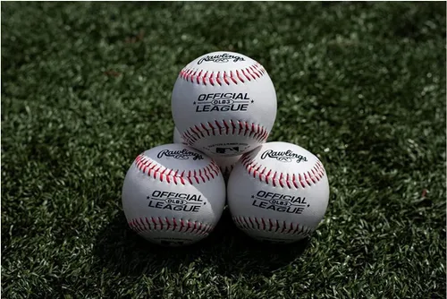 Miniatura 10 de Rawlings Pelotas de béisbol para uso recreativo de la liga oficial Para jóvenes Bolsa de 12 OLB3BAG12 12