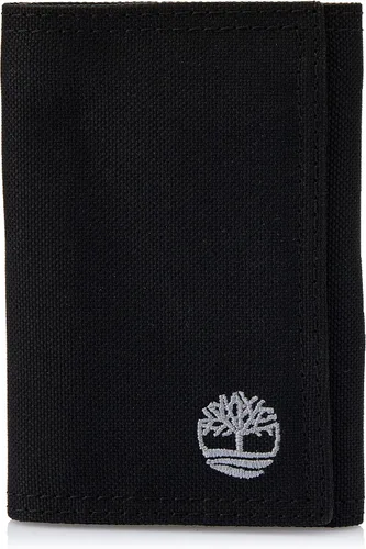 Timberland Billetera de nailon triple para hombre