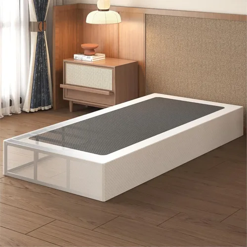 Miniatura 20 de Lutown-Teen Somier de 3 pulgadas de perfil bajo para cama Queen, somier metálico resistente para base de cama Queen con cubierta de tela, base de 3