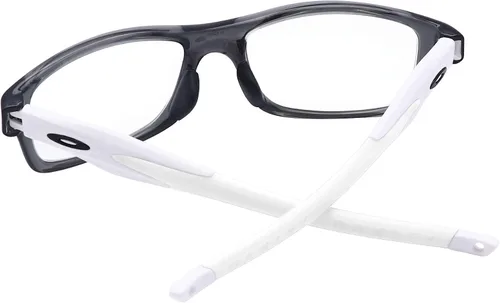 Miniatura 4 de BroLizard Brazos de repuesto para Oakley Crosslink Glass Satin White Frame - Blanco