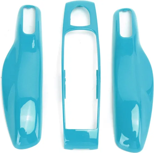 Miniatura 10 de Fydun Coche Key Fob Cover Shell Protector Key Fob Cover Assembly 3 Piezas para Panamera Cayman 911 718()