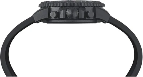 Miniatura 6 de Luminox Navy Seal Blackout XS.3081.BO.F Reloj para hombre de 1.73 pulgadas, reloj militar de buceo en función de fecha negra, cronógrafo de 656.2ft
