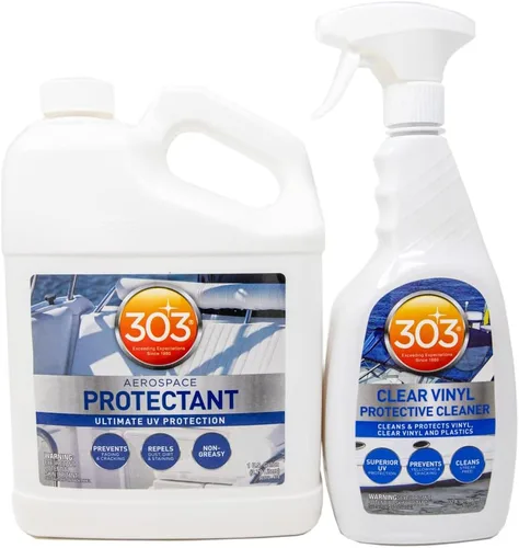 Miniatura 14 de 303 (30305) Marine - Spray protector de UV para vinilo, de plástico, hule, fibra de vidrio, piel y más – repele Polvo y Suciedad – No Tóxico