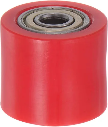 Miniatura 8 de HARFINGTON Tensor de polea de rodillo de cadena de 0.394 pulgadas (0.394 in), tipo cilindro de nailon, deslizador de rueda guía para Verde