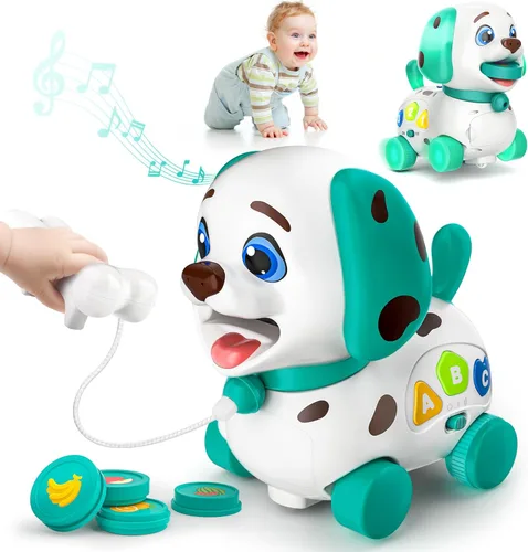 Juguetes para niños y niñas de 1 año, regalos Juguetes musicales bilingües para bebés de 6-12-18 meses, regalos de 1er cumpleaños para niños de 1