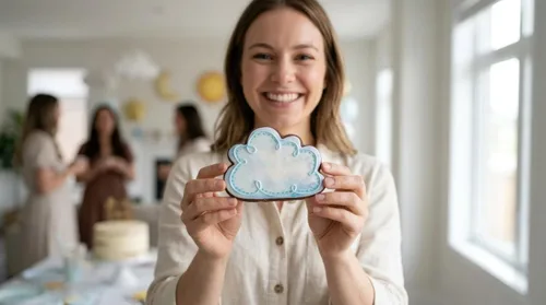 Miniatura 2 de Cortador de galletas Cloud Sandwich Cutter, 3.75" por Ann Clark