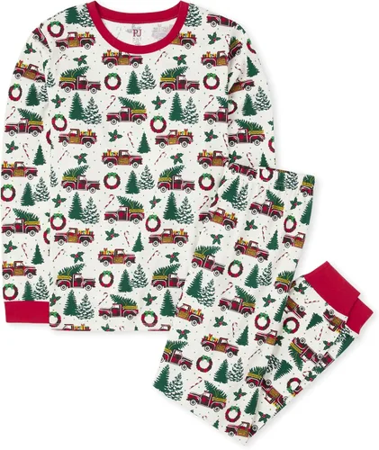 Miniatura 64 de The Children's Place Pijama de Navidad unisex para bebé, algodón Esqueleto