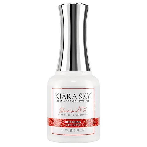 Miniatura 19 de KIARA SKY Esmalte de gel DiamondFX Reflective Glitter Soak Off con efecto de polvo Sparkle Diamond 0.5 fl oz, Beets It (morado)