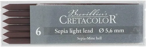 Miniatura 9 de Cretacolor Plomo de carbón, plomo de carbón, caja mediana de 6
