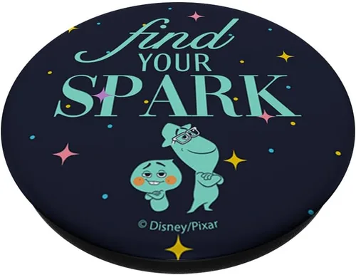 Miniatura 2 de Disney Pixar Soul Encuentra tu chispa de retrato PopSockets intercambiables PopGrip