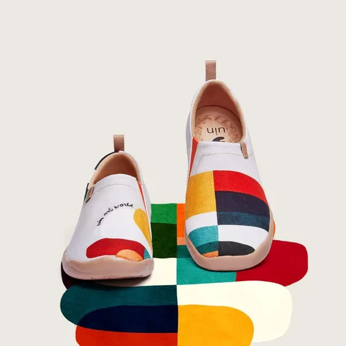 Miniatura 2 de UIN - Zapatos de viaje de lona pintada para mujer