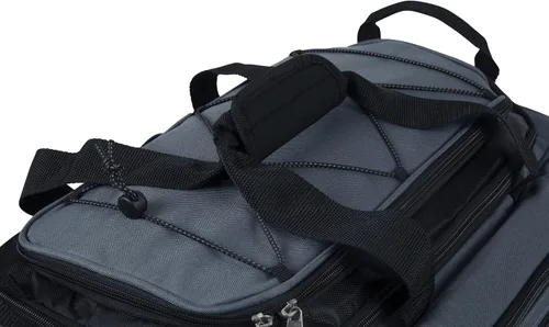 Miniatura 20 de ONIVA – una marca Picnic Time Buccaneer - Bolsa portátil para parrilla de carbón y hielera, (negro con detalles en gris)