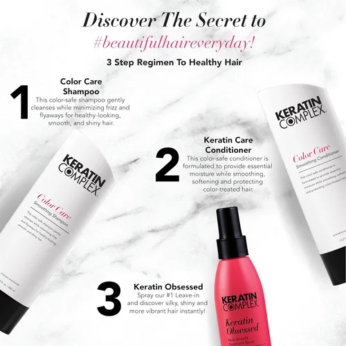 Miniatura 2 de Keratin Complex Kit de venta al por menor con champú, acondicionador y queratina obsesionado 5oz