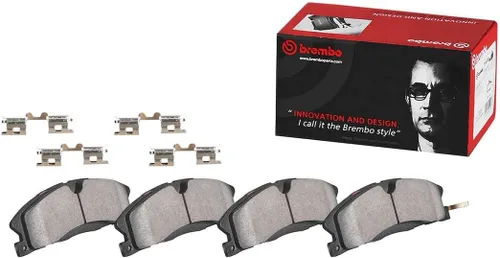 Miniatura 2 de Brembo P30056N Juego de pastillas de freno de disco delantero de cerámica premium HYUNDAI/HYUNDAI (BEIJING)/KIA/KIA (DYK) OE# 581012SA70