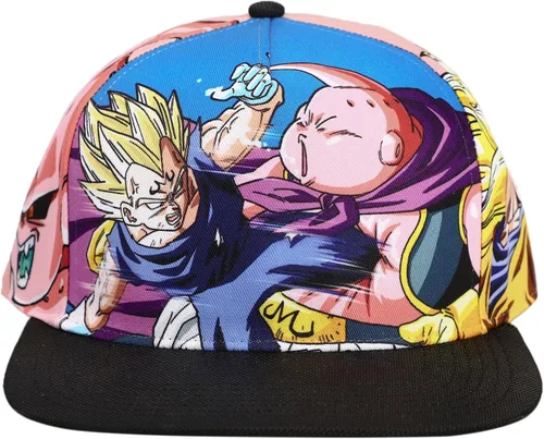 Miniatura 2 de Dragon Ball Z Majin Buu & Goku - Gorra de béisbol con panel de sublimación, multicolor