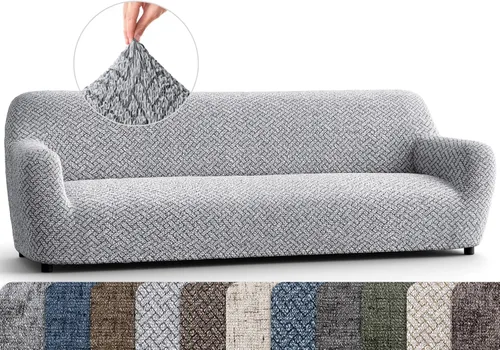 Miniatura 34 de PAULATO BY GA.I.CO. Funda para silla – Funda elástica para sillón – Funda de sillón para mascotas y niños – Fundas suaves para silla – Protector