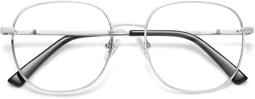 Miniatura 6 de SOJOS Classic Square Blue Light Blocking Glasses for Women Men Stylish Computer Glasses SJ1137