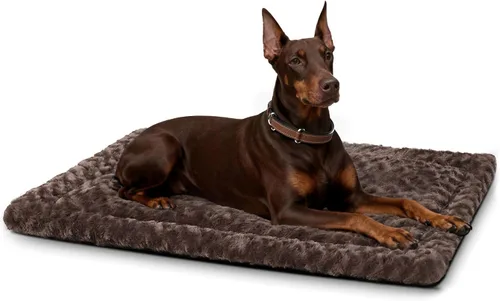 Miniatura 24 de Tapete lavable para cama de perro, suave y esponjoso, para mascotas, colchón para dormir para perros grandes, jumbos, medianos y pequeños, 30 x 19