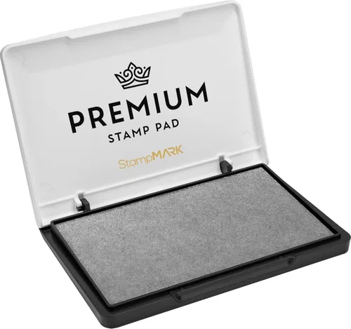 Miniatura 43 de StampMark Almohadilla de sello prémium tamaño mediano 3 x 4 pulgadas – para sellos de goma tradicionales – Almohadilla de fieltro color rosa
