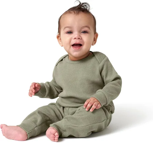 Miniatura 3 de Gerber Conjunto de camiseta de manga larga de 2 piezas para bebés y niños pequeños