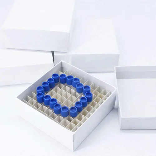 Miniatura 2 de Caja de cartón para congelador, revestimiento resistente al agua y al hielo, 81 lugares (paquete de 12)