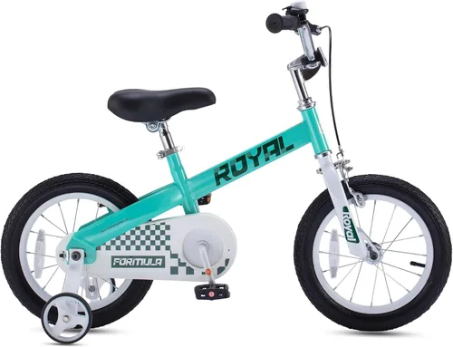 Miniatura 3 de Royalbaby Bicicleta Cubetube para niños de 3 a 9 años, bicicleta para niños pequeños de 12, 14, 16, 18 y 20 pulgadas, con ruedas de entrenamiento