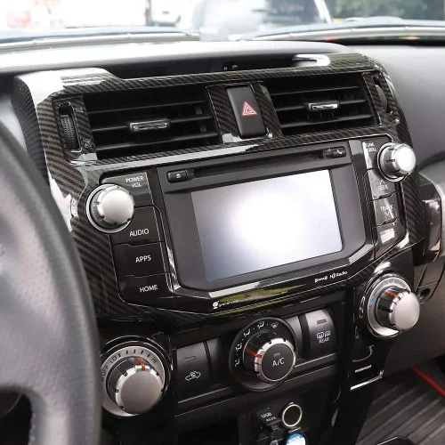 Miniatura 5 de Voodonala Para 4Runner ABS Control Central Navigation Dashboard Instrumento Fascia Panel Cubierta Trim para 2010-2019 Toyota 4Runner Accesorios