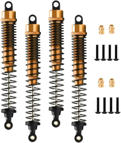 Miniatura 9 de Amortiguador de choque RC 5.118 in ajustable para coche RC 1/10 camión sobre orugas HPI HSP Losi Axial Tamiya Redcat pieza de actualización 4