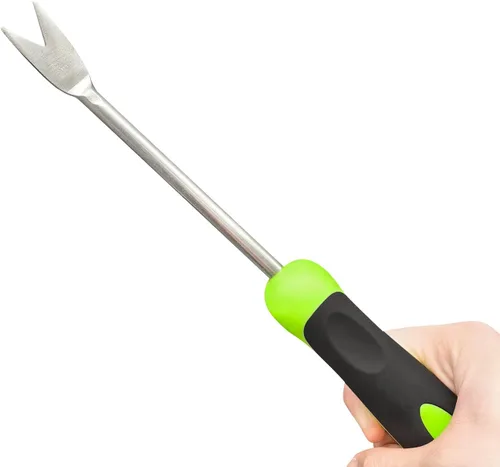Miniatura 2 de Herramienta de desmalezadora manual de jardín con mango ergonómico, herramientas de deshierbe de acero inoxidable, herramienta de eliminación