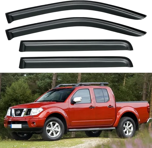 Miniatura 195 de YQAUTEC Viseras de Ventana Protectores de Lluvia para Honda Civic 2022 2023 2024 2025 2026, Deflectores de Viento de Ventilación de Ventana Fuera