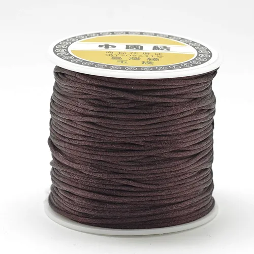 Miniatura 11 de Pandahall - Hilo de nailon para cuentas de 100 yardas, hilo de nailon trenzado de 0.059 pulgadas, cuerda de satén para anudar, trenzar y hacer joyas