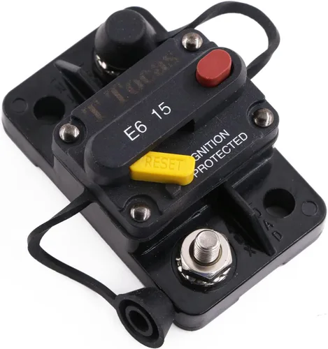 Miniatura 37 de E69 Interruptor de circuito de 10 A T3 con restablecimiento manual Mini de montaje en superficie IP66 Interruptor conmutable de 10 A