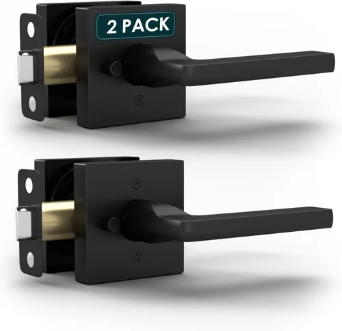 Miniatura 52 de Mega Handles - Cerrajo de entrada Prime I Cerradura de cerrojo de entrada - Cerrajo de bloqueo cuadrado de alta resistencia para puertas zurdas