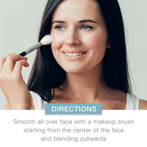 Miniatura 4 de Neutrogena Mineral Sheers - Base de maquillaje ligera en polvo suelto con vitaminas A, C y E, cobertura transparente a media, mejorador del tono