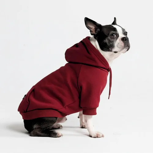 Miniatura 121 de Spark Paws Sudadera con capucha para perro, suéter de primera calidad para perros pequeños, medianos y grandes Trajes cálidos para bulldogs