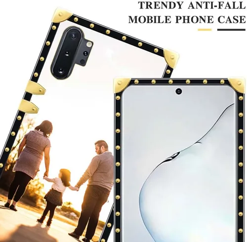 Miniatura 5 de Funda personalizada compatible con Samsung Galaxy Note 10 Plus, funda con patrón de bricolaje Note 10 Plus, TPU suave a prueba de golpes, parte