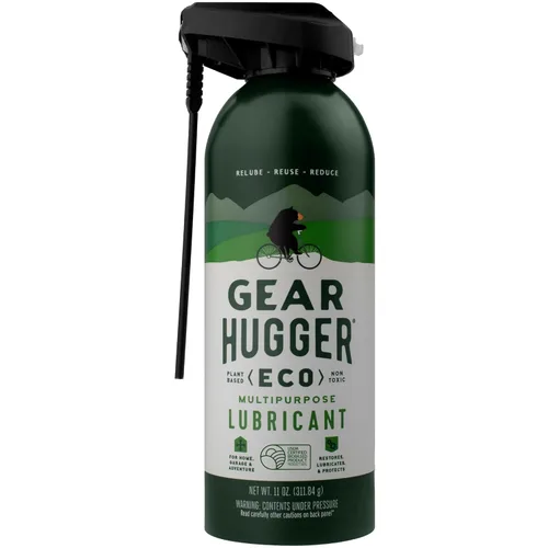 Miniatura 13 de Gear Hugger Lubricante Multiuso - Ecológico (11 onzas, Paquete de 3), Removedor de Óxido - Lubricante en Aerosol para Puerta de Garaje, Lubricante