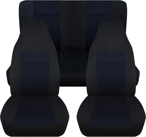 Miniatura 27 de Fundas para asientos de automóvil, Negro