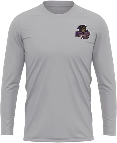 Miniatura 225 de Camisa deportiva de manga larga oficial de la NCAA Collegiate para hombre, con logotipo en el pecho izquierdo, colección Athletic Heather
