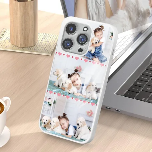 Miniatura 6 de Fundas personalizadas para teléfono, diseño de collage de fotos personalizadas, divertidas, para iPhone 11, 12, 13, 14, 15, 16, 17 Pro Max Plus 3Foto