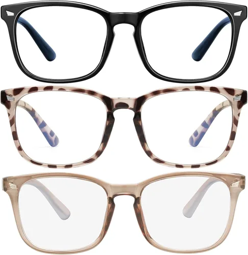 Miniatura 37 de hunsquer Gafas de luz azul para mujer/hombre, gafas de luz azul para computadora negro (806803blacktoucha)