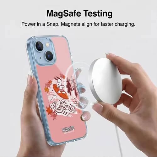 Miniatura 185 de Carcasa de gel para iPhone 7 Plus/iPhone 8 Plus, diseño de Snoopy Oriental de Peanuts, Badges