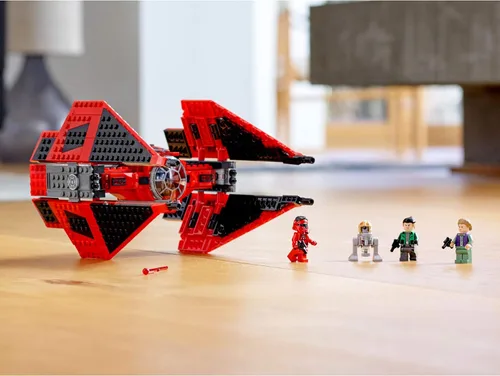 Miniatura 5 de LEGO Star Wars Resistance Major Vonreg's TIE Fighter 75240 Kit de construcción (496 piezas)